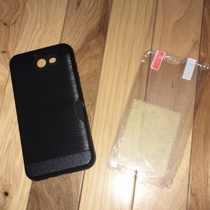 Galaxy J3 Case and Screen Protector